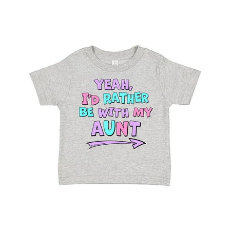 Inktastic Yeah I d Rather Be with My Aunt in Pink Blue and Purple Gift Toddler Boy or Toddler Girl T-Shirt
Inktastic Yeah I d Rather Be with My Aunt in Pink Blue and Purple Gift Toddler Boy or Toddler Girl T-Shirt