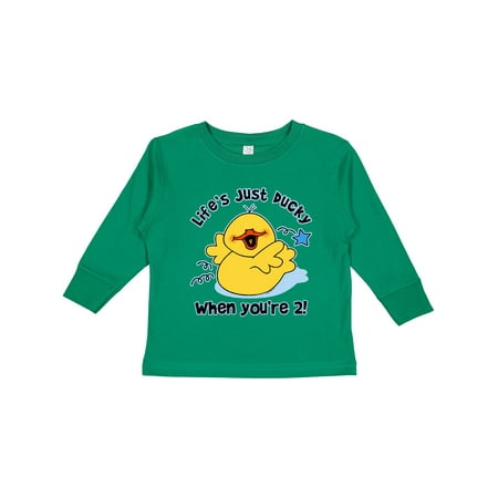 Inktastic Life s Ducky 2nd Birthday Gift Toddler Boy or Toddler Girl Long Sleeve T-Shirt
Inktastic Life s Ducky 2nd Birthday Gift Toddler Boy or Toddler Girl Long Sleeve T-Shirt