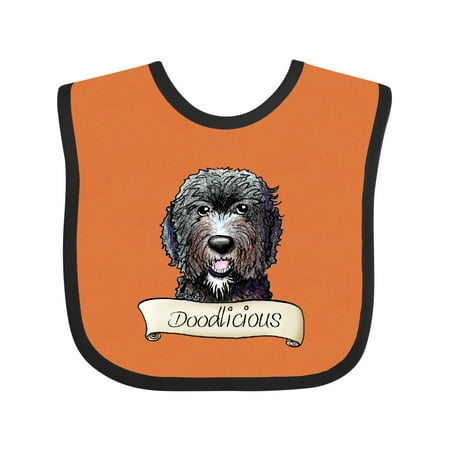 Inktastic WB Black Doodle Gift Baby Boy or Baby Girl Bib