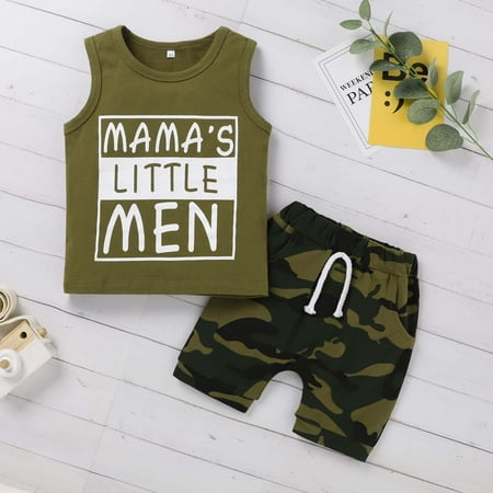 Tejiojio Girls and Toddlers Soft Cotton Clearance Toddler Baby Boy s Letter Short-sleeved Pullover Camouflag Shorts Pocket Suit
Tejiojio Girls and Toddlers Soft Cotton Clearance Toddler Baby Boy s Letter Short-sleeved Pullover Camouflag Shorts Pocket Suit