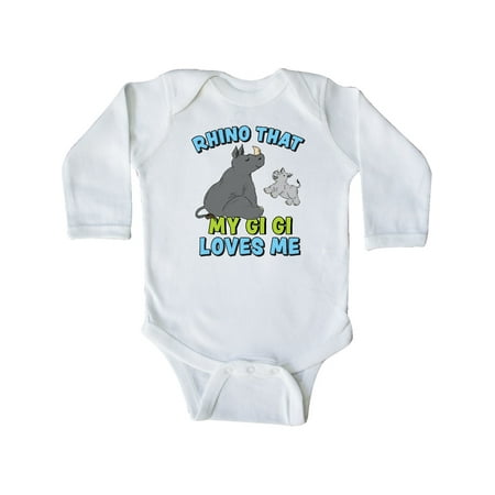 Inktastic Rhino That My Gi Gi Loves Me with Cute Rhinos Gift Baby Boy or Baby Girl Long Sleeve Bodysuit
Inktastic Rhino That My Gi Gi Loves Me with Cute Rhinos Gift Baby Boy or Baby Girl Long Sleeve Bodysuit