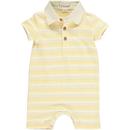 ME & HENRY Kid s Stripe Polo Romper
