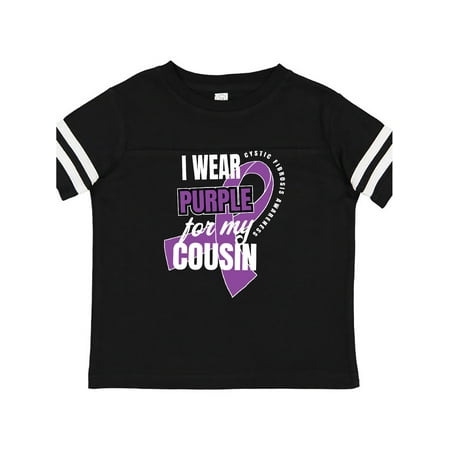 Inktastic I Wear Purple For My Cousin Cystic Fibrosis Awareness Gift Toddler Boy or Toddler Girl T-Shirt
Inktastic I Wear Purple For My Cousin Cystic Fibrosis Awareness Gift Toddler Boy or Toddler Girl T-Shirt