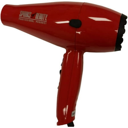 Sparks of Beauty Model 300 Hair Dryer, Red