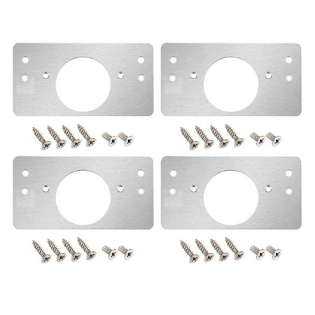 Cabinet Hinge Repair Plate Hinge Side Plate Repair Tool Kit With Mounting Screws