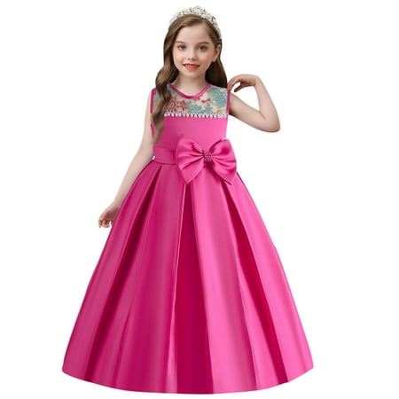 ZRBYWB Toddler Kids Girl Dress Summer Sleeveless Bowknot Flower Princess Dress Catwalk Performance Dress Summer Clothes
ZRBYWB Toddler Kids Girl Dress Summer Sleeveless Bowknot Flower Princess Dress Catwalk Performance Dress Summer Clothes