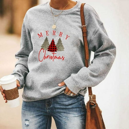 jsaierl Womens Christmas Sweatshirts Crew Neck Long Sleeve Shirts Tree Pattern Tops Cute Tunic Tops to Wear with Leggings Blouse Tee
jsaierl Womens Christmas Sweatshirts Crew Neck Long Sleeve Shirts Tree Pattern Tops Cute Tunic Tops to Wear with Leggings Blouse Tee
