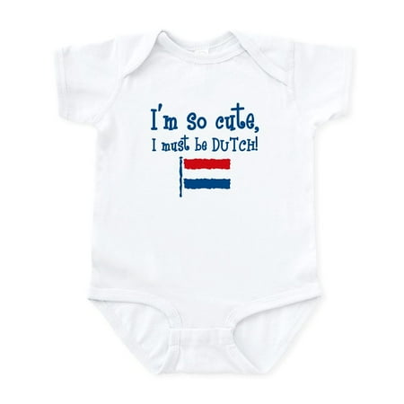 CafePress - So Cute Dutch Infant Bodysuit - Baby Light Bodysuit Size Newborn - 24 Months
CafePress - So Cute Dutch Infant Bodysuit - Baby Light Bodysuit Size Newborn - 24 Months