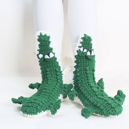 Beechoice 1 Pair Unisex Knit Funny Animal Crocodile Socks Novelty Shark Crocodile Floor Socks Wool Winter Warm Thick Casual Sock
Beechoice 1 Pair Unisex Knit Funny Animal Crocodile Socks Novelty Shark Crocodile Floor Socks Wool Winter Warm Thick Casual Sock