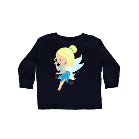 Inktastic Cute Fairy Blonde Hair Fairy In Blue Dress Gift Toddler Toddler Girl Long Sleeve T-Shirt
Inktastic Cute Fairy Blonde Hair Fairy In Blue Dress Gift Toddler Toddler Girl Long Sleeve T-Shirt