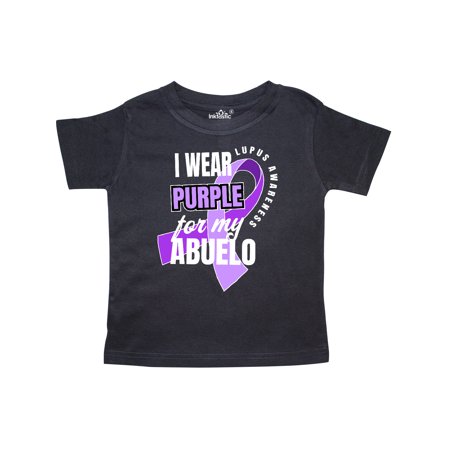 Inktastic I Wear Purple For My Abuelo Lupus Awareness Gift Toddler Boy or Toddler Girl T-Shirt
Inktastic I Wear Purple For My Abuelo Lupus Awareness Gift Toddler Boy or Toddler Girl T-Shirt