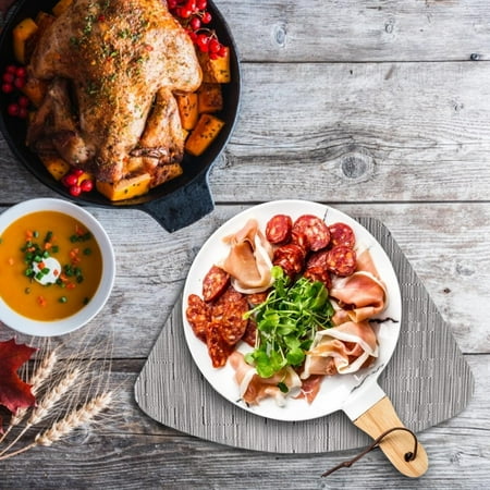 Decorative Placemats Set of 7 Wedge PVC Woven Place Mats Heat Resistant Non-Slip Table Mats for Round Table Set of 7 - 48*33cm / 19*13 inch round 13.8 inch
Decorative Placemats Set of 7 Wedge PVC Woven Place Mats Heat Resistant Non-Slip Table Mats for Round Table Set of 7 - 48*33cm / 19*13 inch round 13.8 inch