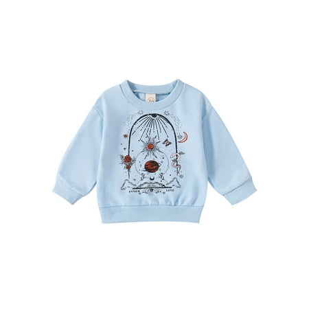 AMILIEe Toddler Kid Baby Autumn Pullover Long-Sleeved Cartoon Day Month Print Sweatshirt for Boys Girls
AMILIEe Toddler Kid Baby Autumn Pullover Long-Sleeved Cartoon Day Month Print Sweatshirt for Boys Girls