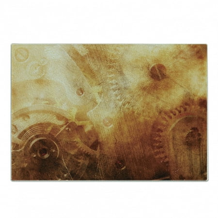 Industrial Cutting Board Background of Machinery Mechanism in Retro Colors Historical Rust Motion Decorative Tempered Glass Cutting and Serving Board Small Size Orange by Ambesonne
Industrial Cutting Board Background of Machinery Mechanism in Retro Colors Historical Rust Motion Decorative Tempered Glass Cutting and Serving Board Small Size Orange by Ambesonne