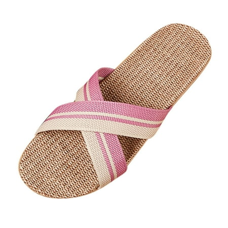 Youmylove Summer Women Slide Slippers House Shoes Home Slippers Flax Slippers Indoor Bedroom Spring Autumn Women Slide Slippers Footwear Unisex Lovers Flat Shoes Comfort Cozy Leisure Daily Walking
Youmylove Summer Women Slide Slippers House Shoes Home Slippers Flax Slippers Indoor Bedroom Spring Autumn Women Slide Slippers Footwear Unisex Lovers Flat Shoes Comfort Cozy Leisure Daily Walking