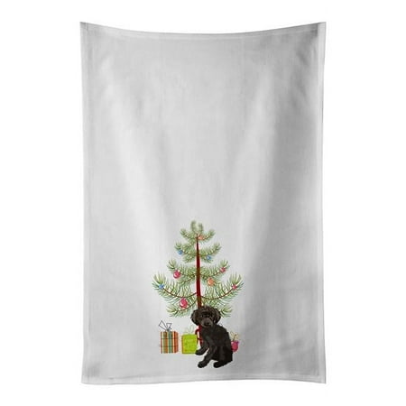 28 x 19 in. Unisex Poodle Toy Brown Christmas White Dish Towels Kitchen Towel - Set of 2
28 x 19 in. Unisex Poodle Toy Brown Christmas White Dish Towels Kitchen Towel - Set of 2