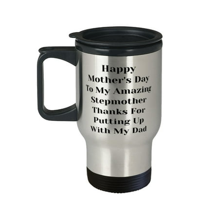 Happy Mother s Day To My Amazing Stepmother Travel Mug Stepmother Present From
Happy Mother s Day To My Amazing Stepmother Travel Mug Stepmother Present From