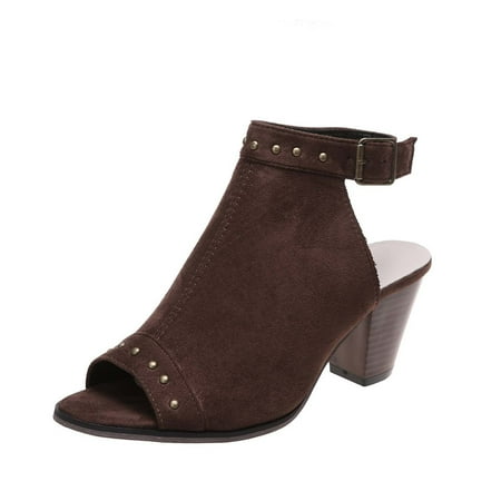 Women s Ankle Boots Fashion Vintage Leopard Buckle Strap Booties Open Toe Slingback Chunky High Heel Pumps Sandals
Women s Ankle Boots Fashion Vintage Leopard Buckle Strap Booties Open Toe Slingback Chunky High Heel Pumps Sandals