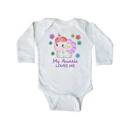 Inktastic My Auntie Loves Me- cute unicorn Gift Baby Boy or Baby Girl Long Sleeve Bodysuit
Inktastic My Auntie Loves Me- cute unicorn Gift Baby Boy or Baby Girl Long Sleeve Bodysuit
