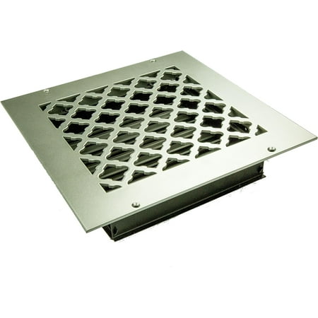 10 X 10 Silver Tuscan Ceiling And Wall Air Returns And Grilles (12 X 12 Overall)
10 X 10 Silver Tuscan Ceiling And Wall Air Returns And Grilles (12 X 12 Overall)