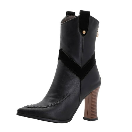 Christmas Gifts Juebong High-heeled Mid-tube Boots Autumn And Winter Pointed Toe Fashion Plus Size Boots Women s Boots
Christmas Gifts Juebong High-heeled Mid-tube Boots Autumn And Winter Pointed Toe Fashion Plus Size Boots Women s Boots