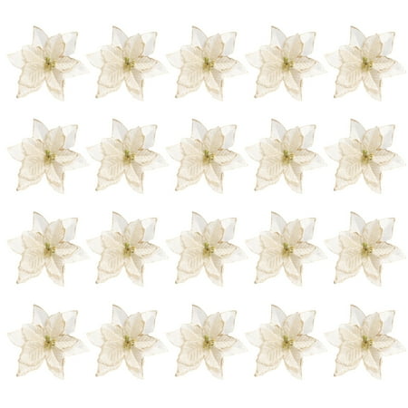 20PCS Glitter Cloth Flower Pendant Hanging Adornment Christmas Gifts Home Decoration DIY Wreath Accessory (Golden)
20PCS Glitter Cloth Flower Pendant Hanging Adornment Christmas Gifts Home Decoration DIY Wreath Accessory (Golden)