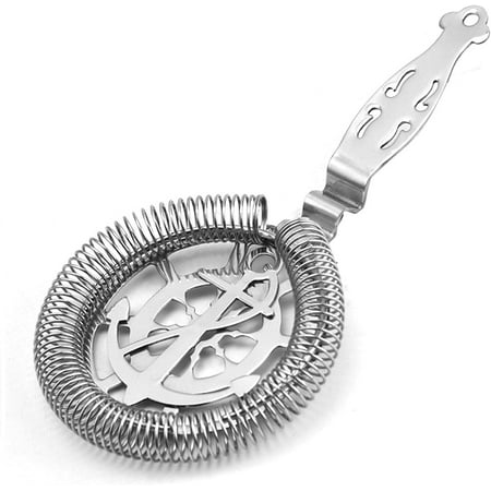 Cocktail Strainer. Stainless Steel Hawthorne Strainer for Bar Tools. Drink Strainer with High Density Spring Professional
Cocktail Strainer. Stainless Steel Hawthorne Strainer for Bar Tools. Drink Strainer with High Density Spring Professional
