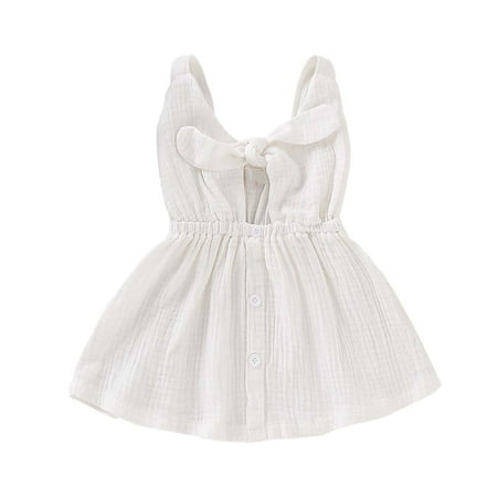 Up to 30% off! Kukoosong Girls Dresses Toddler Kids Baby Girl Clothes Cute Solid Color Breathable Hollow Out Bow Suspenders Dress Skirt White 18-24 Months
Up to 30% off! Kukoosong Girls Dresses Toddler Kids Baby Girl Clothes Cute Solid Color Breathable Hollow Out Bow Suspenders Dress Skirt White 18-24 Months