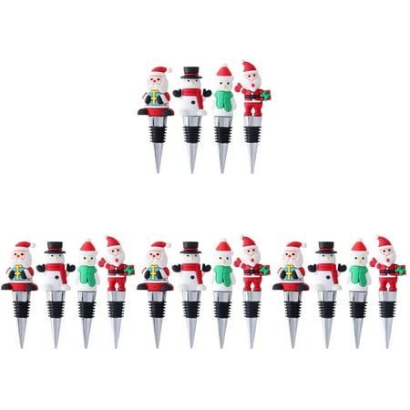 TOYMYTOY 16 Pcs Christmas Wine Bottle Stoppers Champagne Stopper Wine Plug for Party Festive
TOYMYTOY 16 Pcs Christmas Wine Bottle Stoppers Champagne Stopper Wine Plug for Party Festive