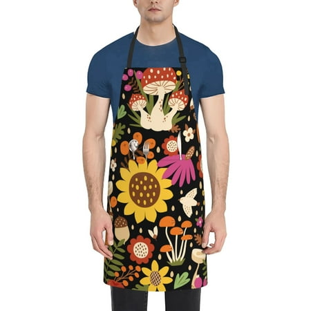 Coaee Sunflowers Mushrooms for Waterproof Apron for Unisex Adult with Adjustable Bib Apron
Coaee Sunflowers Mushrooms for Waterproof Apron for Unisex Adult with Adjustable Bib Apron