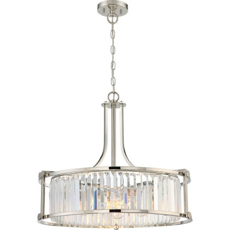 Pendants 4 Light With Polished Nickel Finish A19 Incandescent 25 inch 240 Watts
Pendants 4 Light With Polished Nickel Finish A19 Incandescent 25 inch 240 Watts