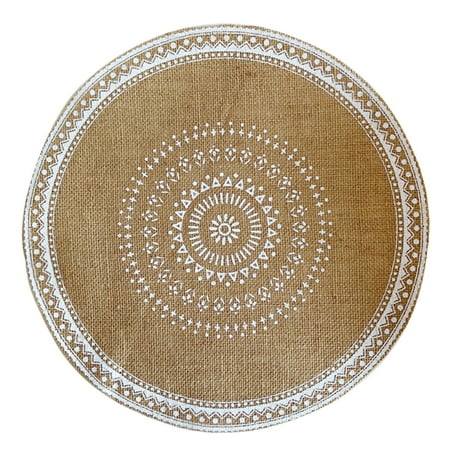 JeashCHAT Woven Placemats Linen Dining Table Potholders Home Jute Decorative Mats Clearance
JeashCHAT Woven Placemats Linen Dining Table Potholders Home Jute Decorative Mats Clearance