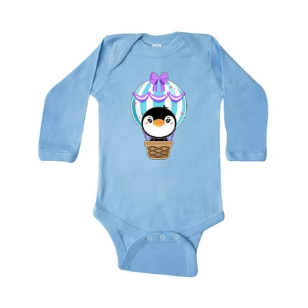 Inktastic Cute Penguin in a Hot Air Balloon Gift Baby Boy or Baby Girl Long Sleeve Bodysuit
Inktastic Cute Penguin in a Hot Air Balloon Gift Baby Boy or Baby Girl Long Sleeve Bodysuit