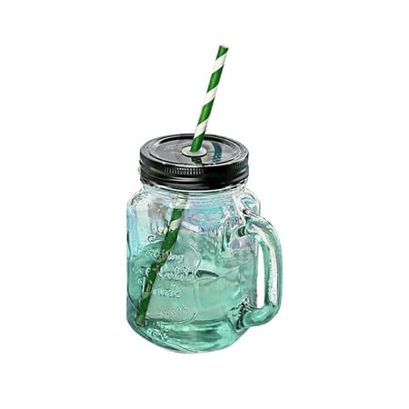 Xinqinghao Mason Jar Glass Summer Style Design Cup With Household Drinking Coffee Cup Green
Xinqinghao Mason Jar Glass Summer Style Design Cup With Household Drinking Coffee Cup Green