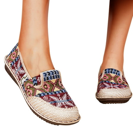 Womens Sandals Women Embroidered Casual Shoes Lazy Slip On Cloth Shoes Fashion Soft Sole Non Slip Ultra Light Soft Sole Casual Shoes Women S Sandals Net Surface Red 39
Womens Sandals Women Embroidered Casual Shoes Lazy Slip On Cloth Shoes Fashion Soft Sole Non Slip Ultra Light Soft Sole Casual Shoes Women S Sandals Net Surface Red 39