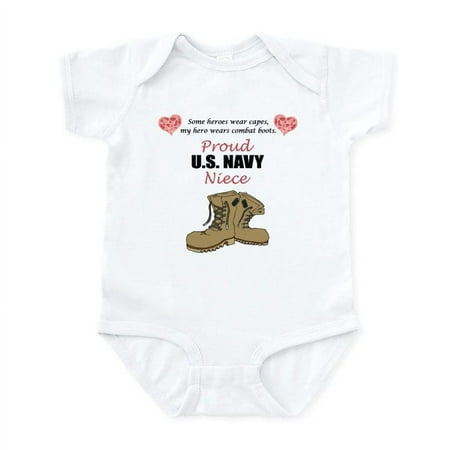 CafePress - Proud US Navy Niece Infant Bodysuit - Baby Light Bodysuit Size Newborn - 24 Months
CafePress - Proud US Navy Niece Infant Bodysuit - Baby Light Bodysuit Size Newborn - 24 Months