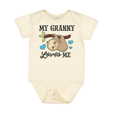 Inktastic My Granny Loves Me with Sloth and Hearts Gift Baby Boy or Baby Girl Bodysuit
Inktastic My Granny Loves Me with Sloth and Hearts Gift Baby Boy or Baby Girl Bodysuit