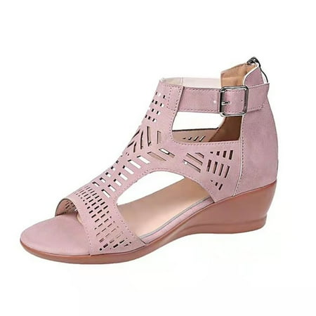 Women s Summer Slope Platform Sandals Ankle Buckle Open Toes Vintage Shoes 36 Black
Women s Summer Slope Platform Sandals Ankle Buckle Open Toes Vintage Shoes 36 Black
