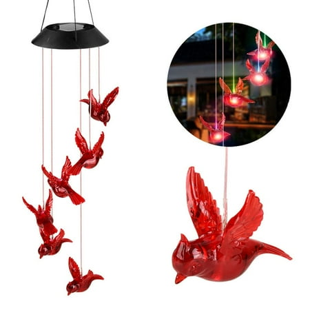 Solar LED Wind Chime Colorful Animal Lamp Wind Chime Bulb Shaped Hanging for Outdoor Garden Decoration
Solar LED Wind Chime Colorful Animal Lamp Wind Chime Bulb Shaped Hanging for Outdoor Garden Decoration