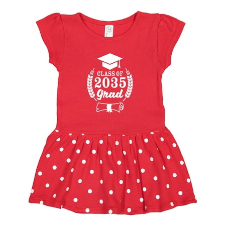 Inktastic Class of 2035 Grad with Diploma and Graduation Cap Gift Toddler Girl Dress
Inktastic Class of 2035 Grad with Diploma and Graduation Cap Gift Toddler Girl Dress