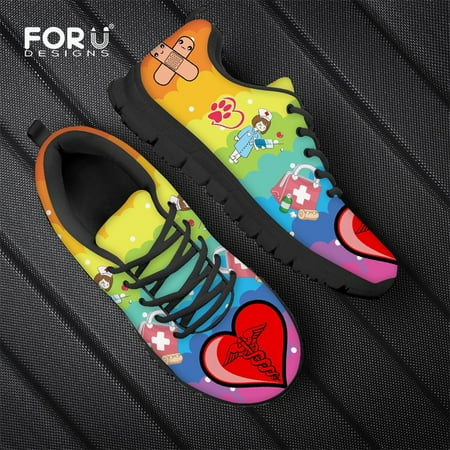 Gradient Nurse Fashion Women Flats Shoes Casual Sneakers Air Mesh Super Light Breathable Ladies Walking Zapatos 2021
Gradient Nurse Fashion Women Flats Shoes Casual Sneakers Air Mesh Super Light Breathable Ladies Walking Zapatos 2021