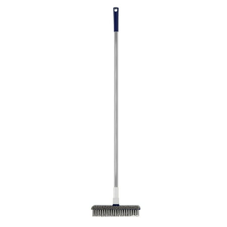 Mouliraty Floor Brush 2 In 1 Scalable Cleaning Floor Scrub Brush Floor Brush With Long Handle Grout Brush Scrape V-Shape Stiff Bristle Cleaning Brush With Squeegee 180° Rotating
Mouliraty Floor Brush 2 In 1 Scalable Cleaning Floor Scrub Brush Floor Brush With Long Handle Grout Brush Scrape V-Shape Stiff Bristle Cleaning Brush With Squeegee 180° Rotating