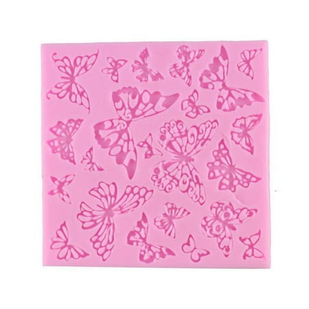 Butterfly Lace Fondant Mould Silicone Cake Decorating Mold Sugarcraft B1U6