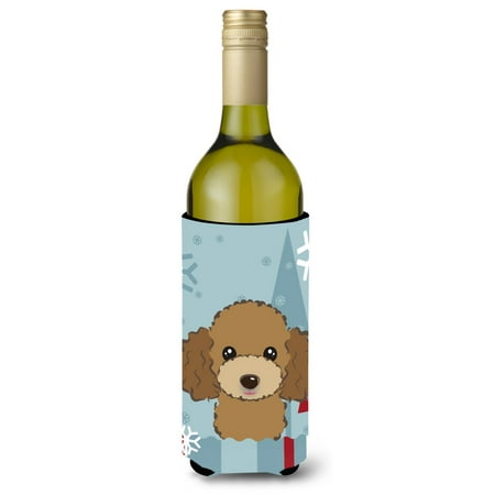Carolines Treasures BB1752LITERK Winter Holiday Chocolate Brown Poodle Wine Bottle Beverage Insulator Hugger Wine
Carolines Treasures BB1752LITERK Winter Holiday Chocolate Brown Poodle Wine Bottle Beverage Insulator Hugger Wine