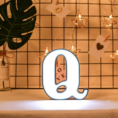 home decor Creative LED Letter Lights Night Light English Letters Light Lamp Decor Q One Size
home decor Creative LED Letter Lights Night Light English Letters Light Lamp Decor Q One Size
