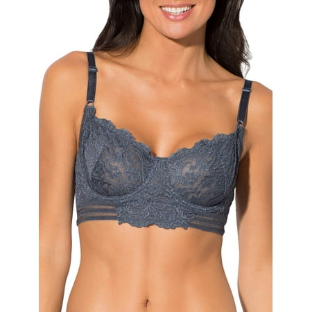 Smart & Sexy Women s Signature Lace Unlined Underwire Longline Bra Style-SA1068
Smart & Sexy Women s Signature Lace Unlined Underwire Longline Bra Style-SA1068