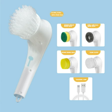Electric Rotary Cleaner Cordless Power Cleaner For Whole House With 5 Replaceable Shower Cleaning Brush Heads Christmas Halloween Decorations Home Decor Kitchen Essentials 818H 1663
Electric Rotary Cleaner Cordless Power Cleaner For Whole House With 5 Replaceable Shower Cleaning Brush Heads Christmas Halloween Decorations Home Decor Kitchen Essentials 818H 1663