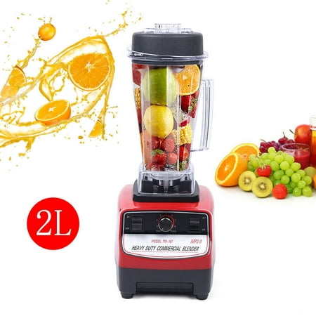 

2L 1500W Heavy Duty Commercial Grade Blender Mixer 2HP for Juicer Food Fruit Ice 2L 1500W Electric Mixer Juicer Blender Smoothie Maker Blender Commercial Grade High-speed Smoothie Maker