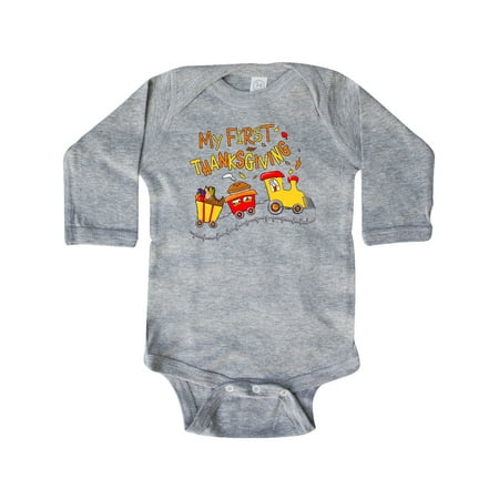 Inktastic My 1st Thanksgiving Turkey Train with Food Gift Baby Boy or Baby Girl Long Sleeve Bodysuit
Inktastic My 1st Thanksgiving Turkey Train with Food Gift Baby Boy or Baby Girl Long Sleeve Bodysuit