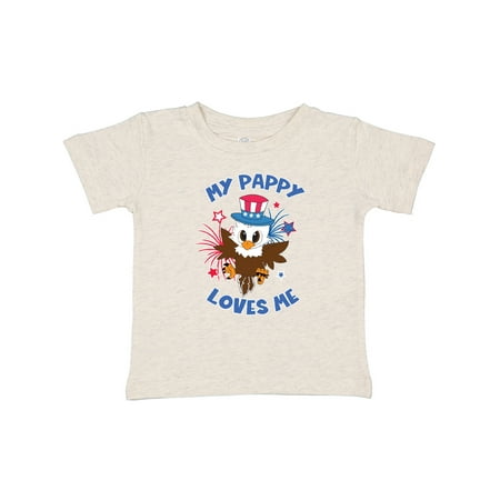 Inktastic 4th of July My Pappy Loves Me Cute Patriotic Baby Eagle Gift Baby Boy or Baby Girl T-Shirt
Inktastic 4th of July My Pappy Loves Me Cute Patriotic Baby Eagle Gift Baby Boy or Baby Girl T-Shirt